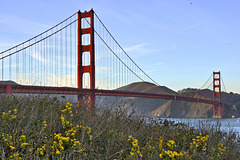 The Golden Gate at the Golden Hour – Viewed from Fort Point, Presidio, San Francisco, California