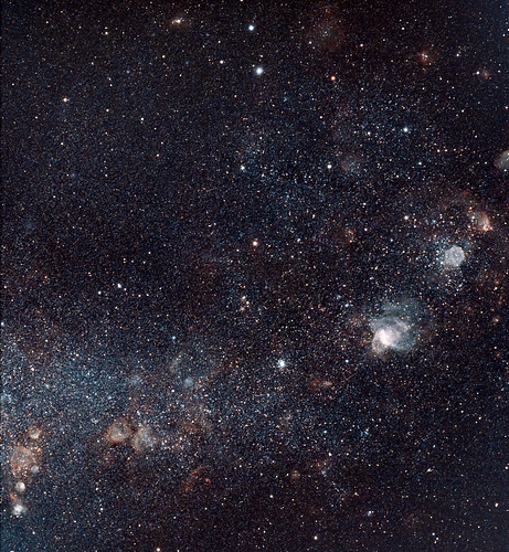 Small Magellanic Cloud only half of it