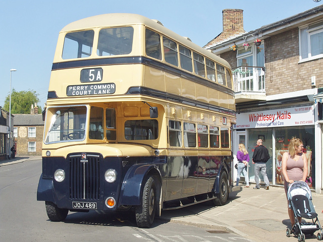 DSCF1846 Preserved Birmingham 2489 (JOJ 489) - Fenland Busfest - 20 May 2018
