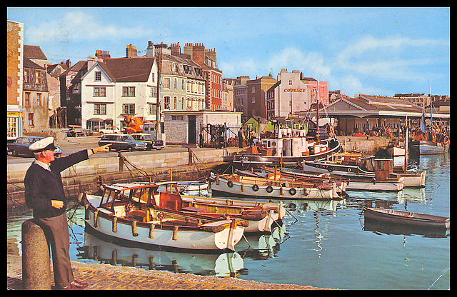 Plymouth postcard