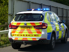 West Mercia and Warwickshire Police BMW X5 - 29 August 2016