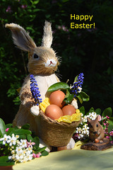 Happy Easter, Frohe Ostern, Joyeuses Pâques, Pasg Hapus,  Mutlu Paskalyalar