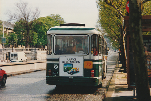 RATP (Paris) 8462 - 29 Apr 1992