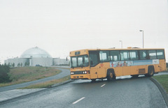 Strætó 66 passing the Perlen in Reykjavík - 29 July 2002 (498-27)