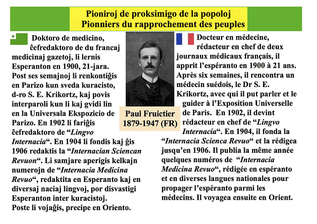 Pioniroj.-23 Paul Fruictier