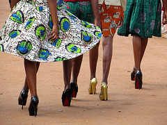 Bindubaba /Ugandans Goddesses in extreme high heels