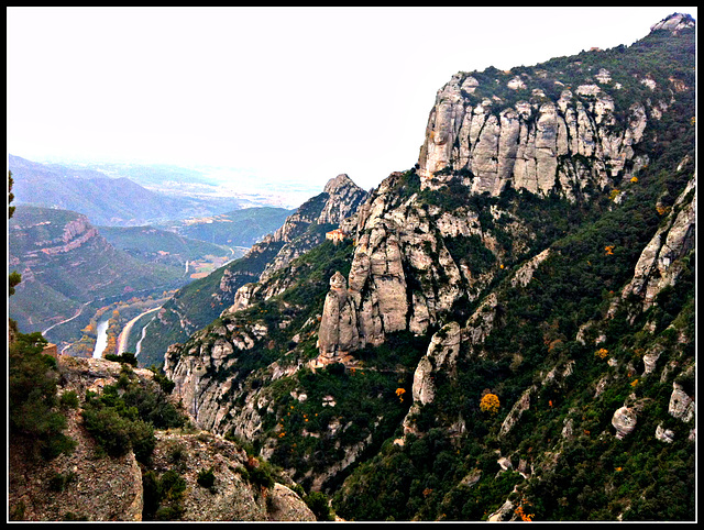 Vista desde Montserrat (Barcelona), 2