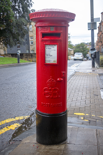 Edward VIII Pillar Box, Glasgow - G12 263