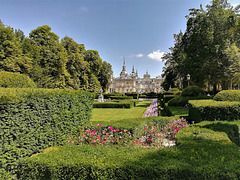 La Granja de San Ildefonso,  one of the historic royal palaces of Spain.