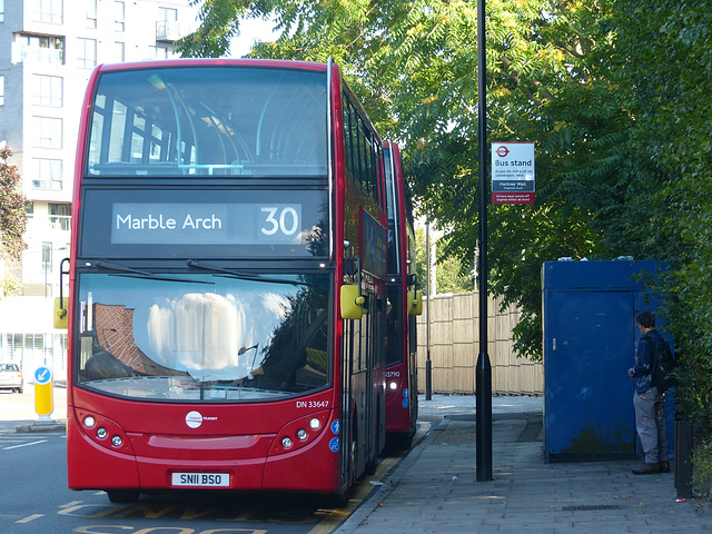 Tower Transit Duo in Chapman Road - 5 August 2017