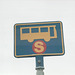 Strætó bus stop in Reykjavík - 29 July 2002 (498-33)