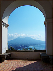 Napoli : Panorama dalla Certosa di San Martino -