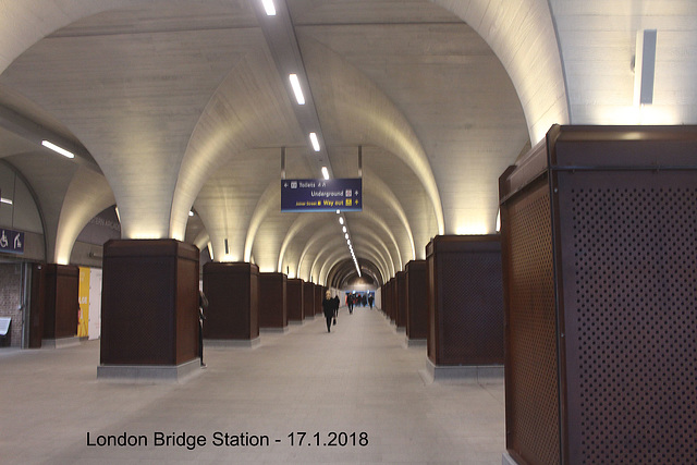 London Bridge Station - 17 1 2018 g