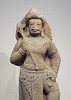 Detail of the Standing Shiva or Temple Guardian from Vietnam in the Metropolitan Museum of Art, August 2023