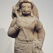 Detail of the Standing Shiva or Temple Guardian from Vietnam in the Metropolitan Museum of Art, August 2023
