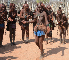 Namibia, Himba Traditional Female Dance