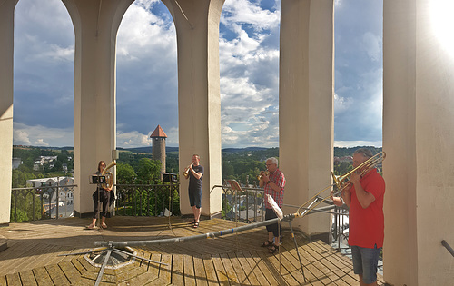 At the Top of the Church Tower