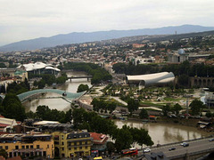 View over Tbilisi.