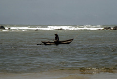 Fischer vor Beruwala in Sri Lanka
