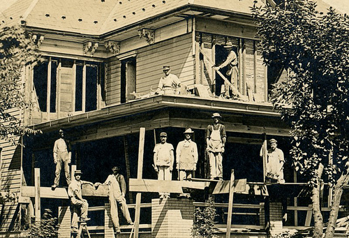 Raise High the Roof Beam, Carpenters! (Detail Left)