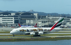 The A380 at SFO (10) - 23 April 2016