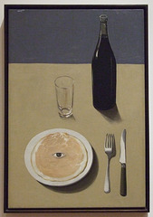 The Portrait by Magritte in the Museum of Modern Art, August 2010