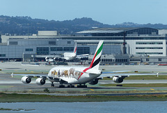 The A380 at SFO (11) - 23 April 2016