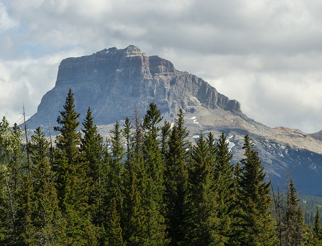 Chief Mountain seen from Chief Mountain parkway