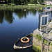 Sunken Rowing Boat, River Leven, Dumbarton
