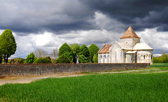 Eglise romane de Lichères (charente)