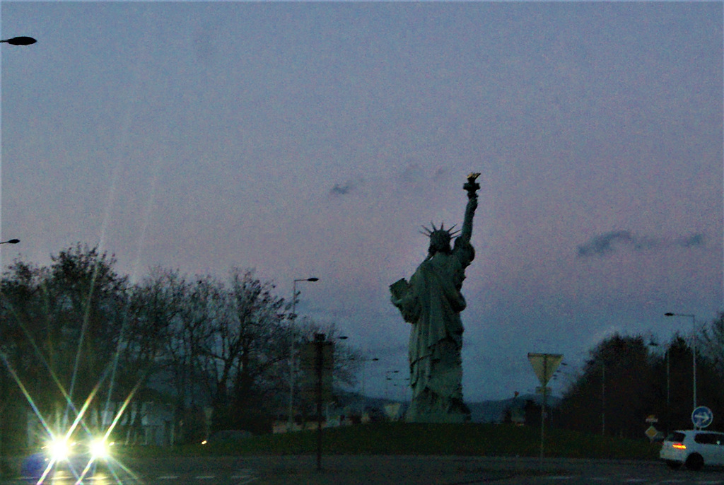 Statue de la liberté. Colmar