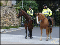 mounted police in Jericho