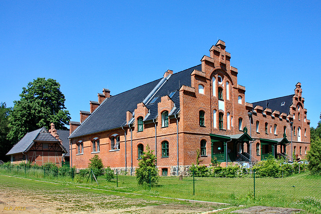 Lübstorf, Schloss Wiligrad, ehemaliger Marstall des Schlosses