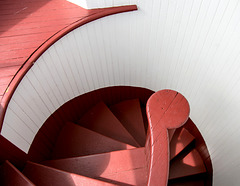 Lighthouse staircase