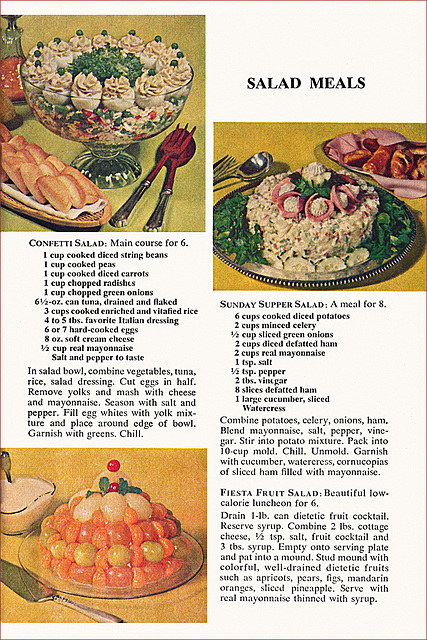 "Salad Meals," 1966