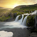 Kvíslarfoss Waterfall Iceland