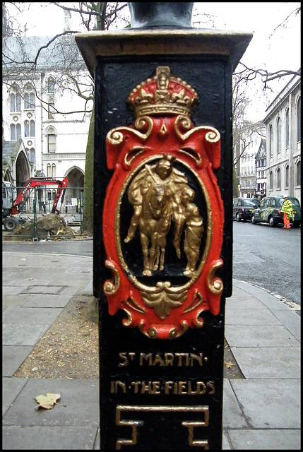 St Martins lamppost