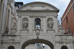London, Temple Bar Arch Sculptures