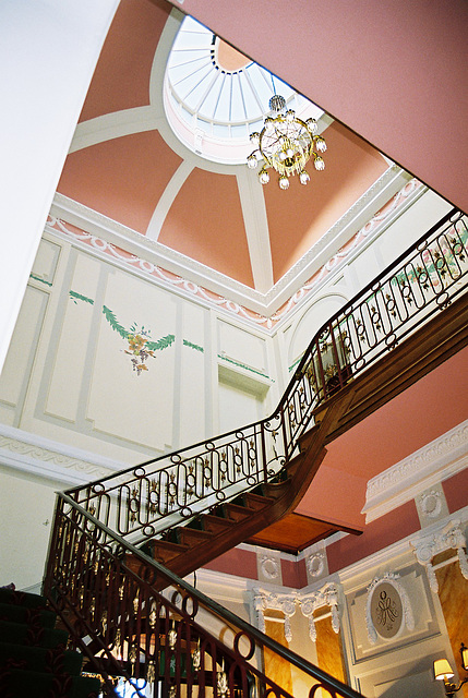 Staircase Hall, Ringwood Hall, Brimington, Derbyshire