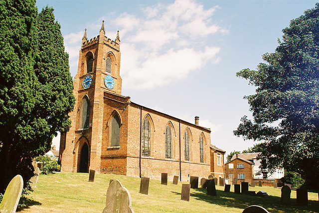 Newhall Church and Vicarage, Derbyshire