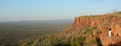 Namibia, View of the Savannah from the Top of the Waterberg Plateau