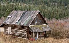 Old home on the Gold Rush Trail.