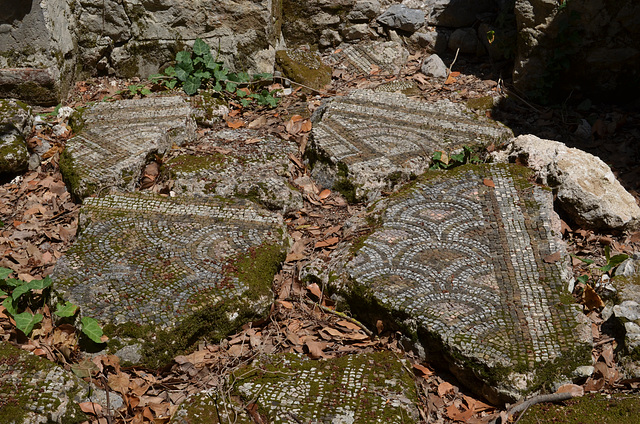 Olympos, Wreckage of the Mosaic Floor