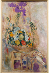 "La corbeille de fruits" (Marc Chagall - 1927)