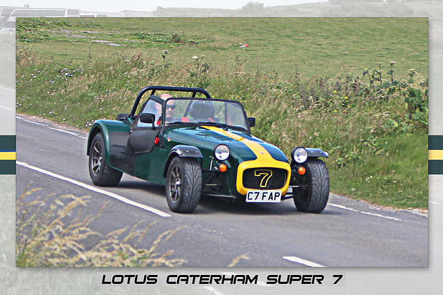Lotus Caterham Super 7 2003 - Birling Gap - 12.7.2016