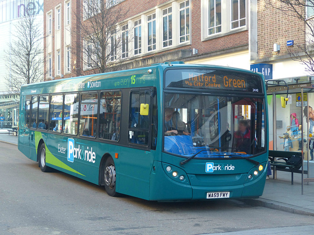 Stagecoach 24143 in Exeter - 2 February 2018
