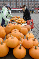 Place du marché - Pour Halloween... ou pour la soupe
