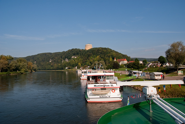 Donau in Kelheim