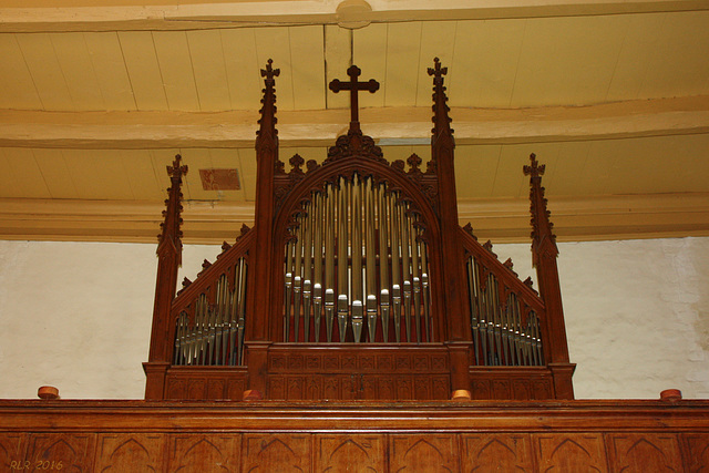 Dambeck, Friese-Orgel in der Dorfkirche