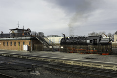 Einsatzstelle und Aussichtspunkt im Bahnhof Wernigerode